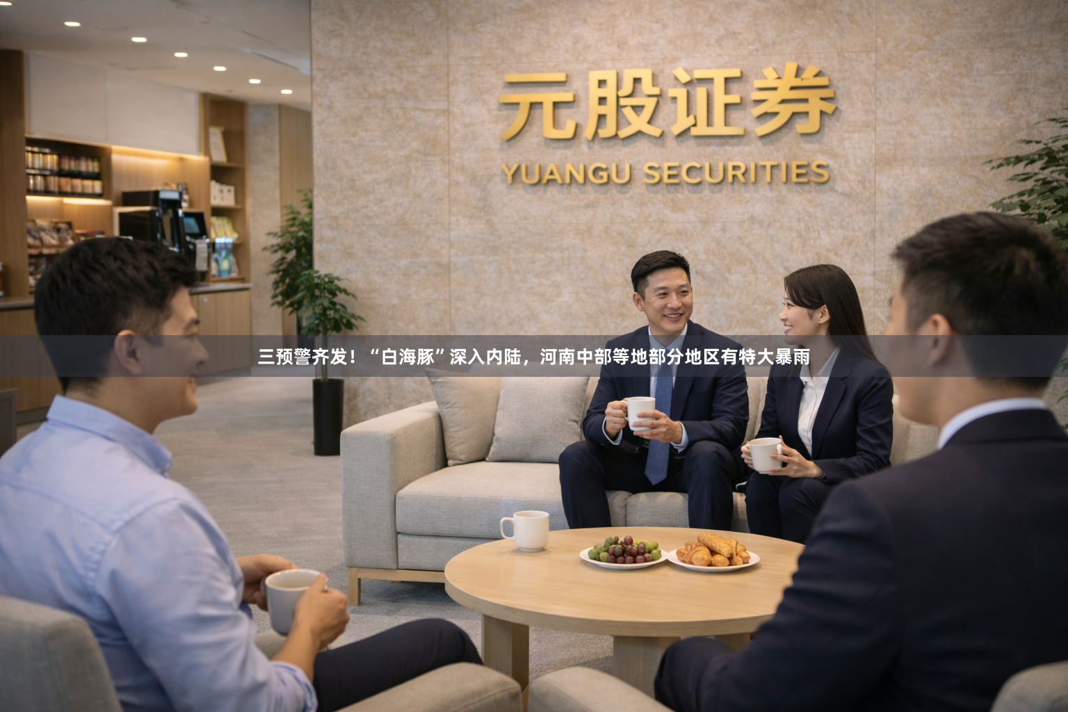 三预警齐发！“白海豚”深入内陆，河南中部等地部分地区有特大暴雨